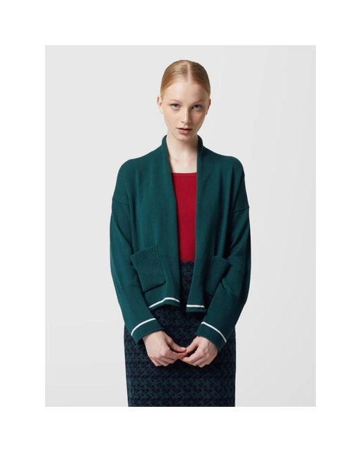 Alpha Studio Green Cardigans