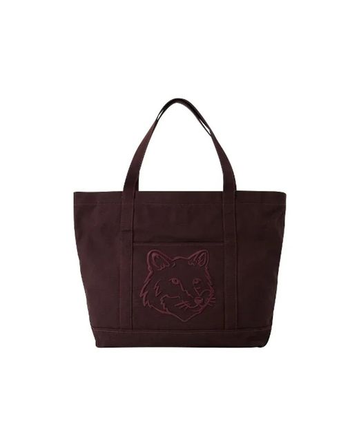 Maison Margiela Red Tote Bags