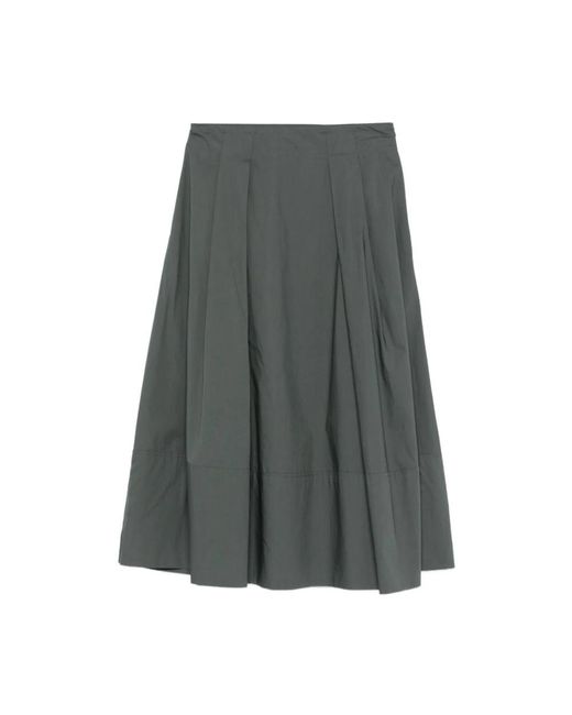 Midi Skirts Woolrich de color Gray