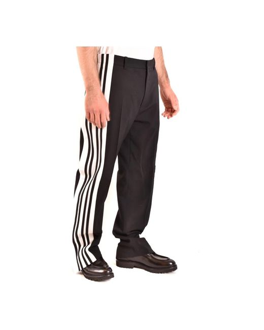 Balenciaga Gray Straight Trousers for men