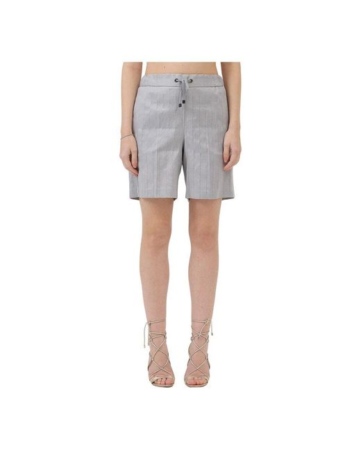 Short Shorts Le Tricot Perugia en coloris Gray
