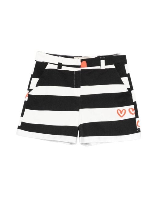 ALESSANDRO ENRIQUEZ Black Short Shorts