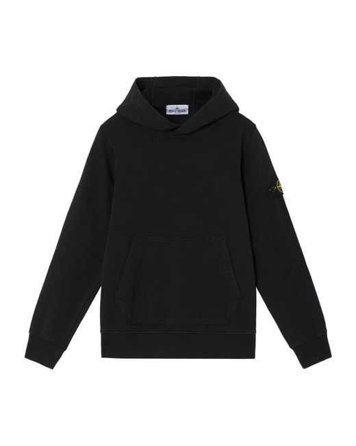 Hoodies di Stone Island in Black da Uomo