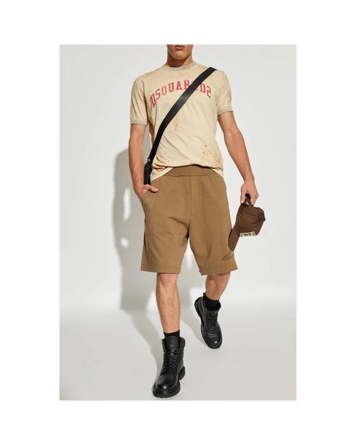 DSquared² Natural T-Shirts for men