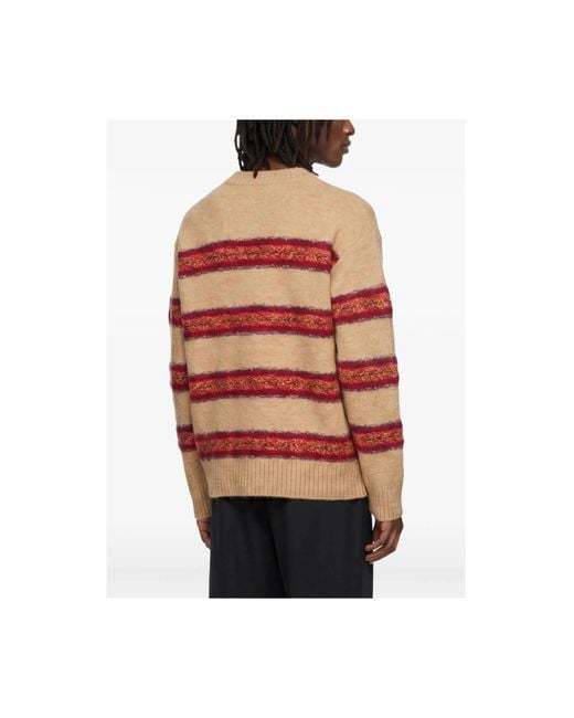 Dries Van Noten Pink Round-Neck Knitwear for men