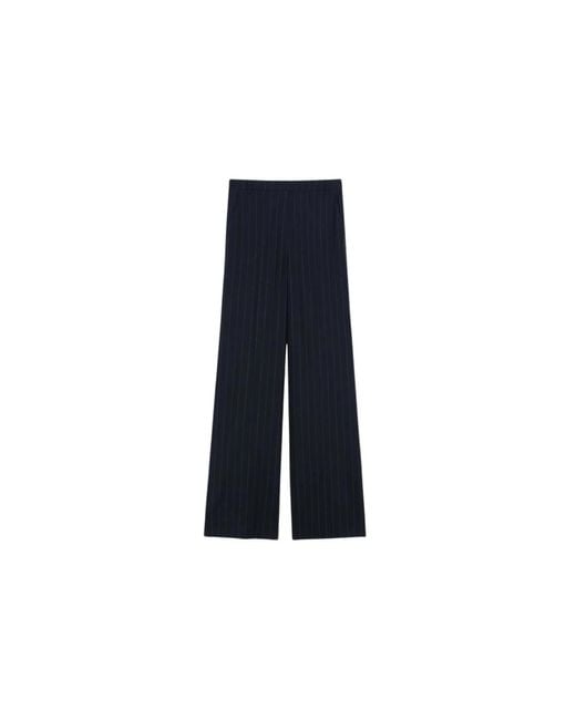 Wide Trousers iBlues de color Blue