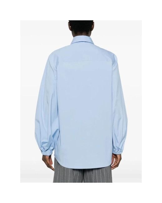 Semicouture Blue Oxford jaime hemd