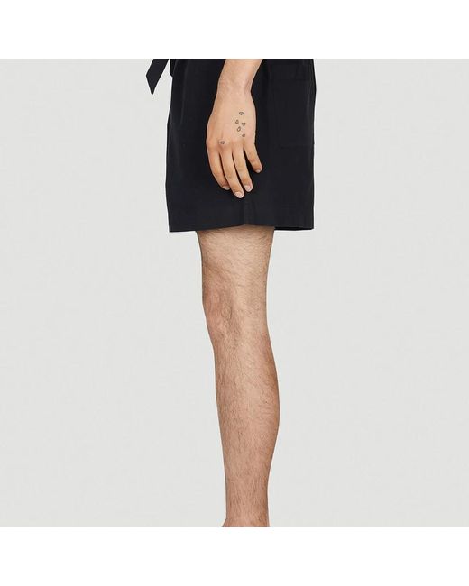 Shorts > short shorts Tekla en coloris Black