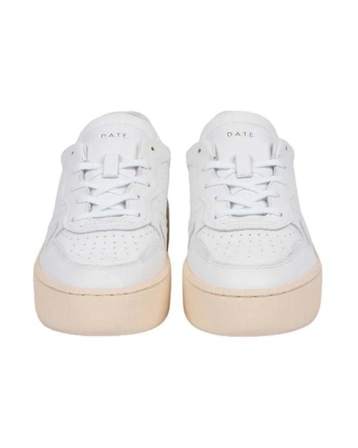 Date White Sneakers