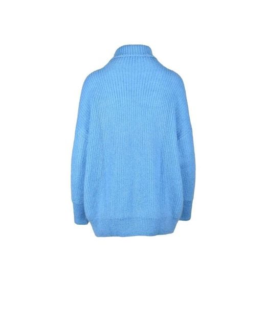 Turtlenecks di WEILI ZHENG in Blue