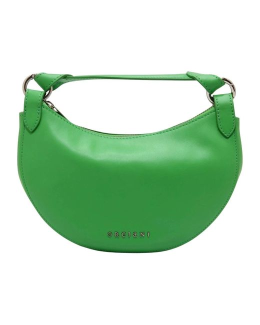 Orciani Green Shoulder Bags