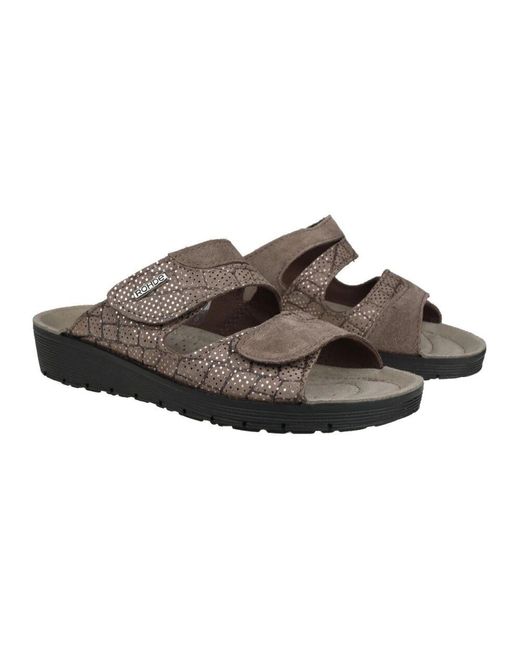 Rohde Brown Flat sandals