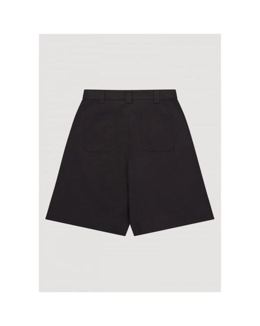 BERNER KUHL Black Short Shorts for men