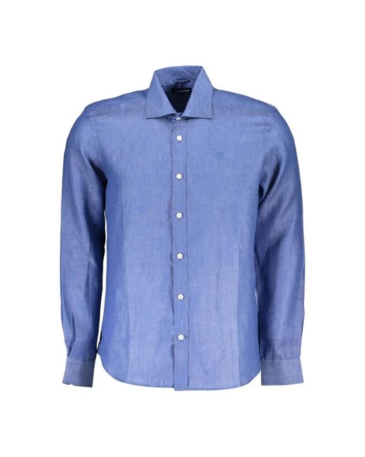 North Sails Blue Casual Shirts for men