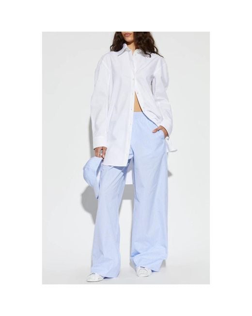 Straight Trousers di A.P.C. in Blue