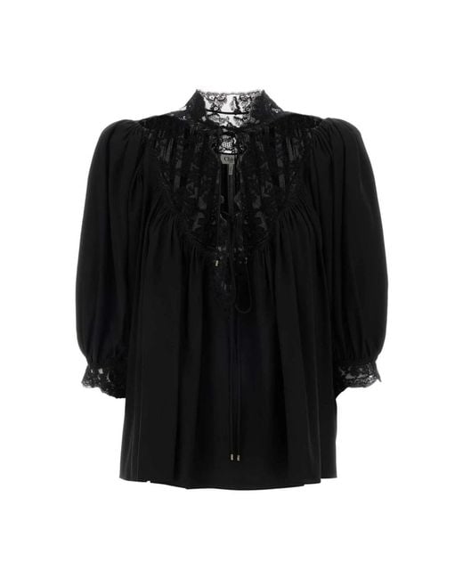 Chloé Black Blouses