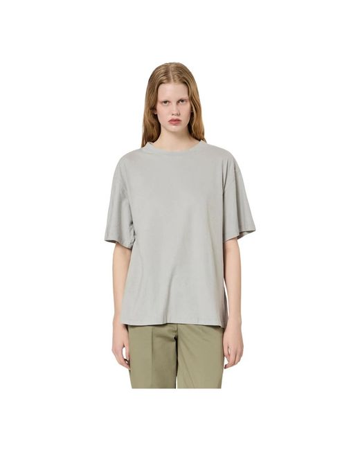 T-shirts Massimo Alba de color Gray