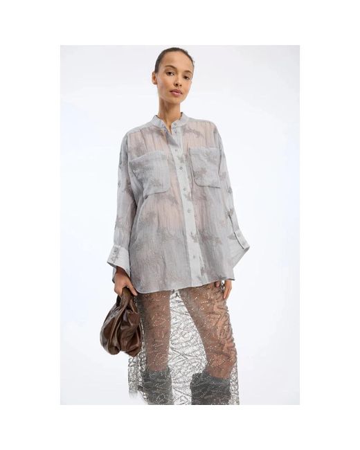 Shirts Munthe en coloris Gray