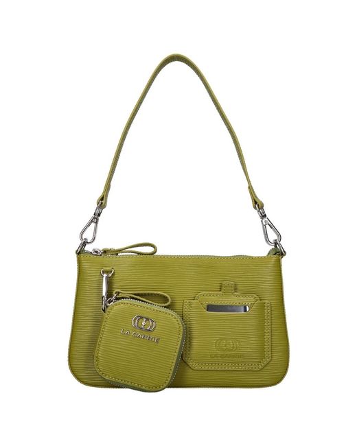 La Carrie Green Shoulder Bags