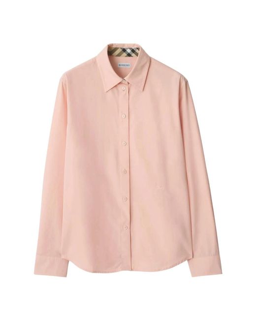 Burberry Flora Shirt in het Pink