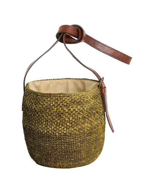Handbags IBELIV de color Green