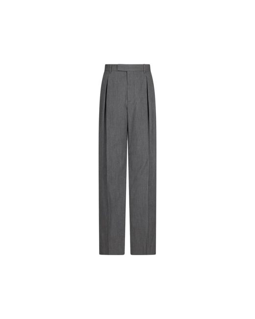 Dior Gray Wide Trousers for men