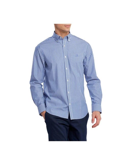 Gant Blue Casual Shirts for men