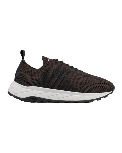 Kiton Black Sneakers for men