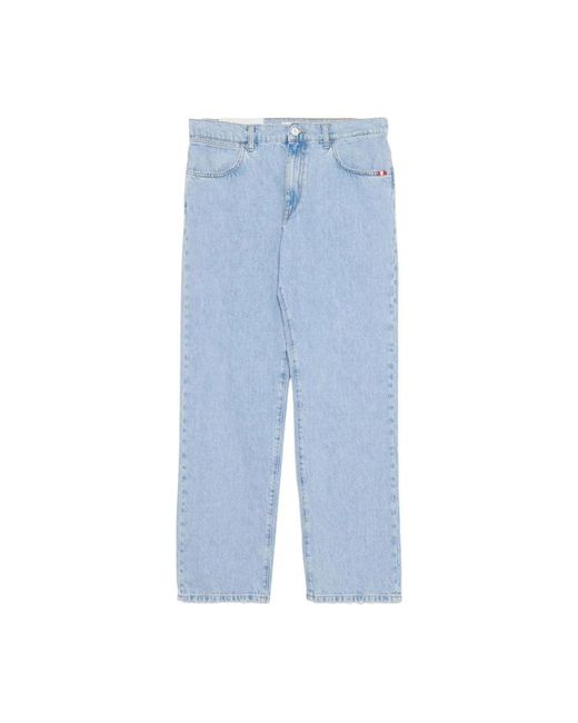 AMISH Blue Straight Jeans for men