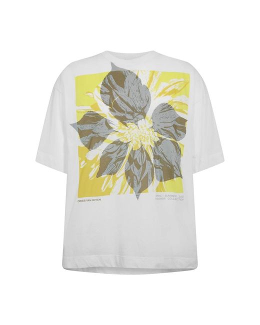 Dries Van Noten Gray T-Shirts for men
