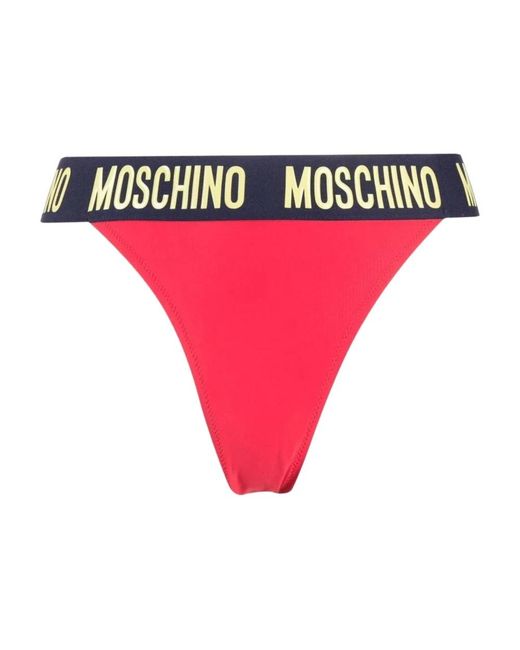 Moschino Red Bikinis
