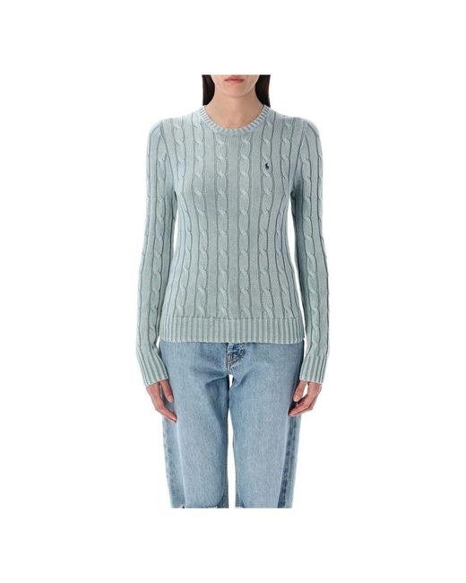 Ralph Lauren Blue Damenbekleidung Strickwaren Leicht Chambray Ss25