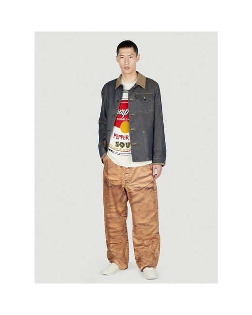 Junya Watanabe White Round-Neck Knitwear for men