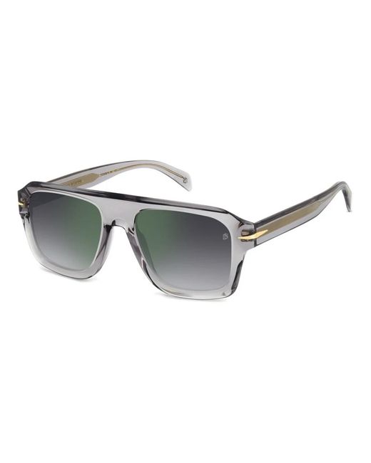 David Beckham Gray Sunglasses