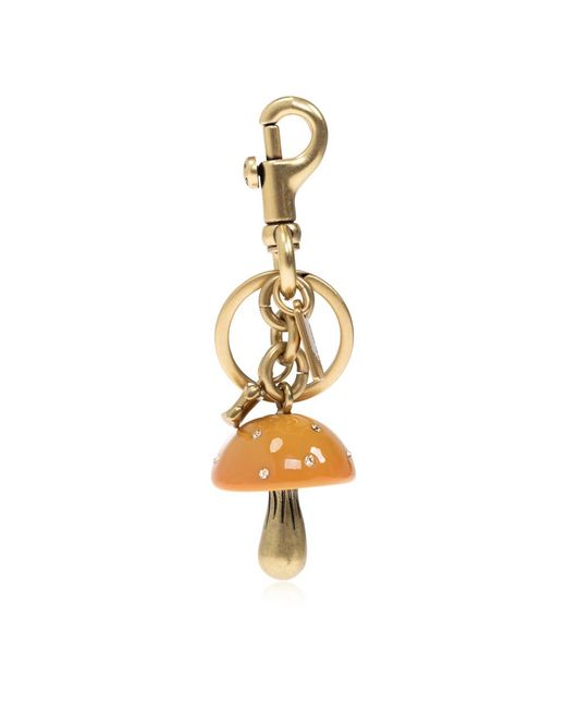 Keyrings di COACH in Metallic