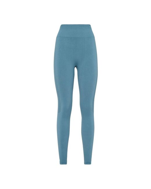 Philipp Plein Fitness ,Blauw ,Polyester Seamless Sport Leggings Logo in het Blue