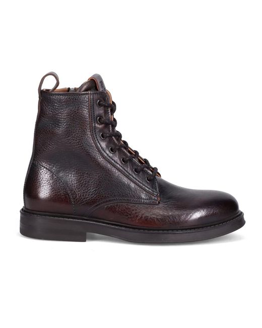 Lace-Up Boots Fabi de hombre de color Brown