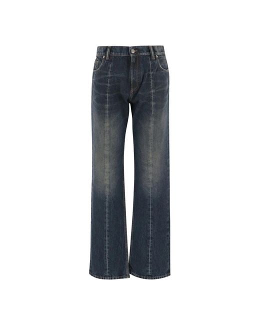Versace Blue Straight Jeans