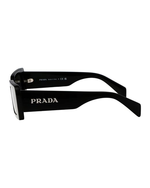 Prada Black Stylische sonnenbrille mit a07s design