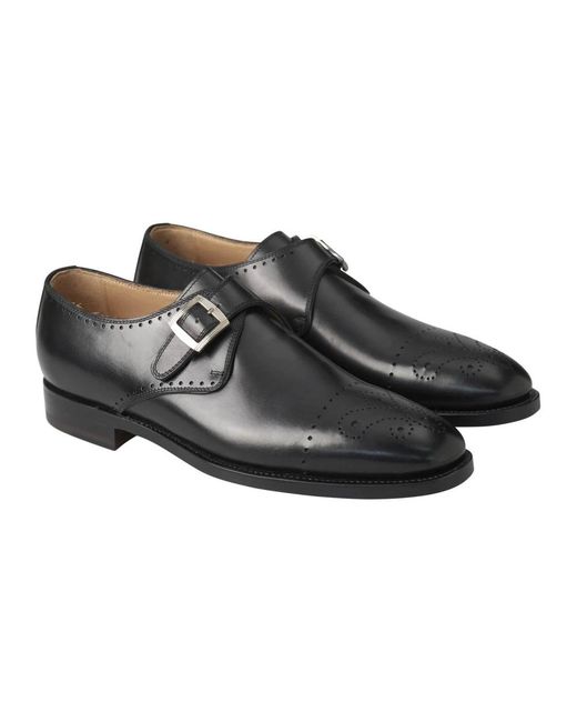 Kiton Black Dress Shoes for men