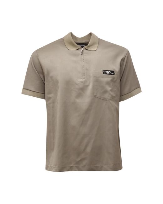Armani Gray Polo Shirts for men