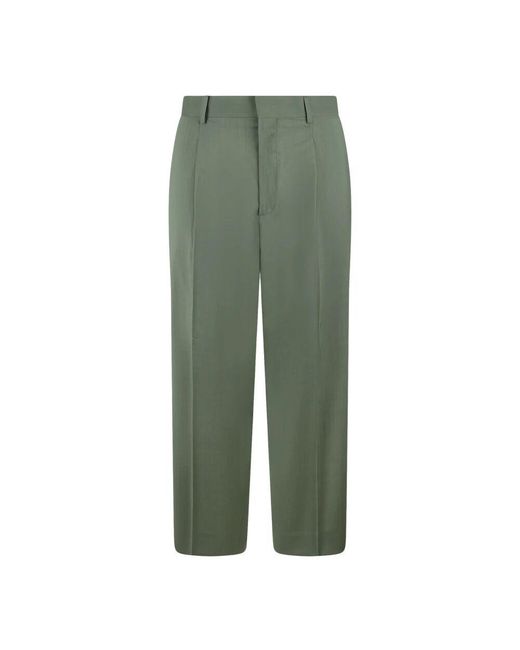 Costumein Wollhose Mit Frontreißverschluss in Green für Herren