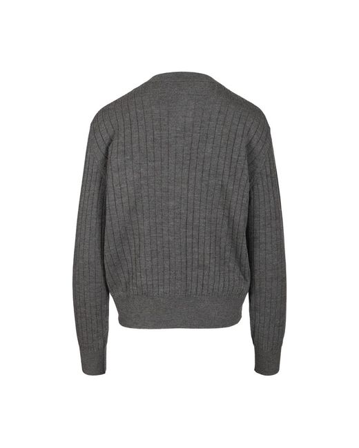 Bottega Veneta Gray Cardigans