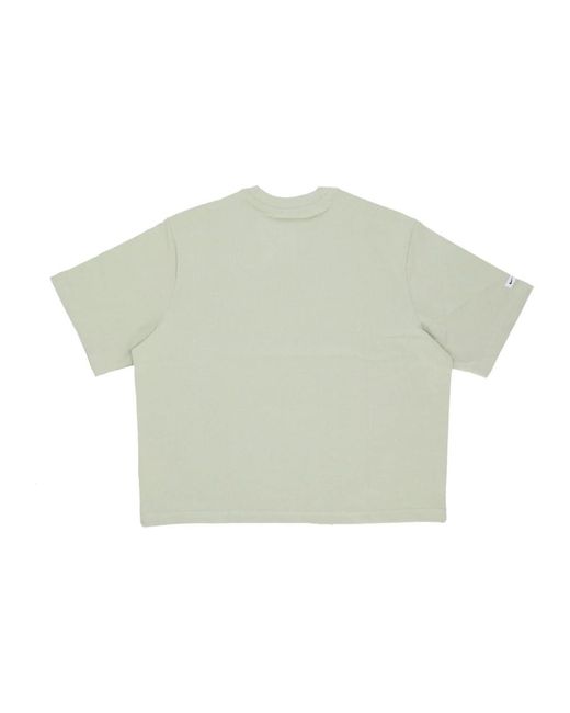 Nike Fitness ,Groen ,Katoen Klassieke Aura T-Shirt in het Green