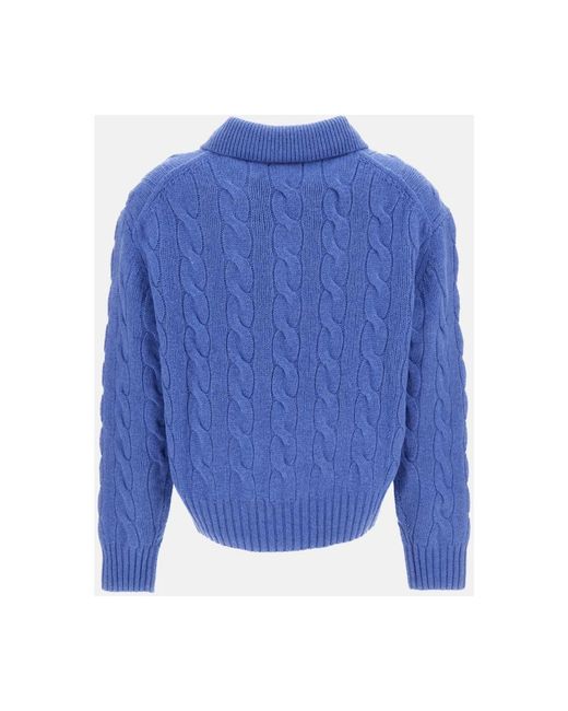 Polo Ralph Lauren Blue Round-Neck Knitwear