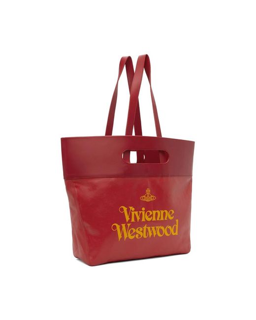 Vivienne Westwood Red Tote Bags
