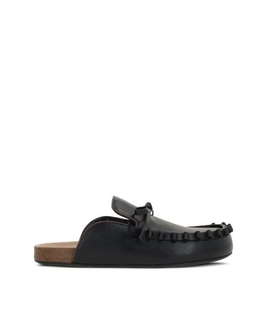 J.W. Anderson Black Mules for men