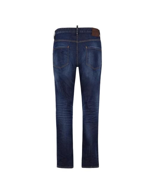 DSquared² Blue Slim-Fit Jeans for men