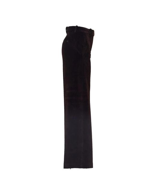 Circolo 1901 Black Straight Trousers