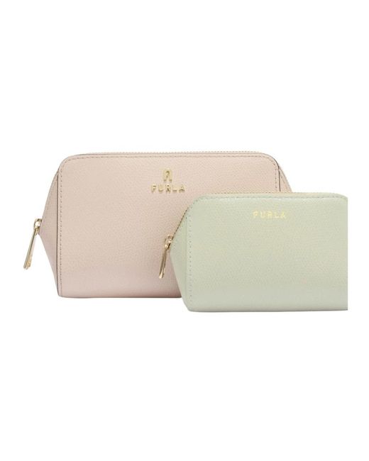 Toilet Bags di Furla in Natural